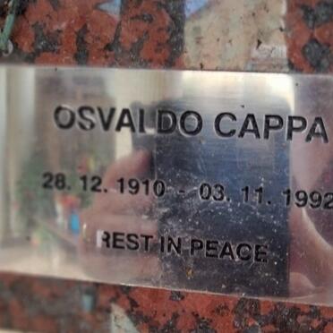 CAPPA Osvai, do 1910-1992