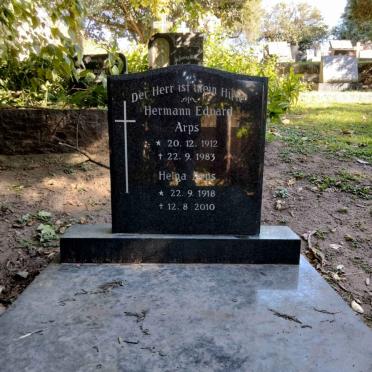 ARPS Hermann Eduard 1912-1983 &amp; Helga 1918-2010