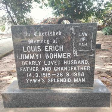 BOHMER Louis Erich 1918-1988