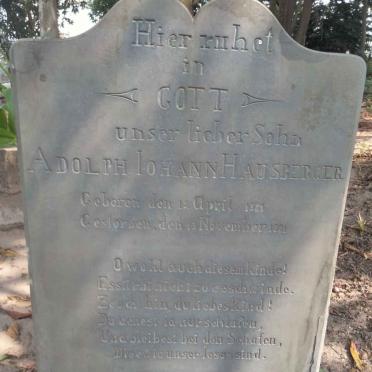 HAUSBERGER Adolph Johann 1881-1881