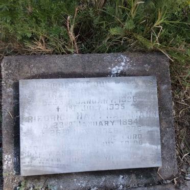 HACKMANN Friedrich Hans 1894-1976 &amp; Irene 1896-1935