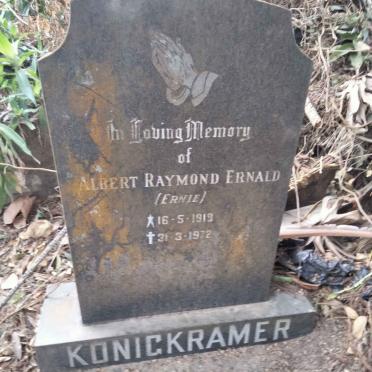 KONIGKRAMER Albert Raymond Ernald 1919-1972