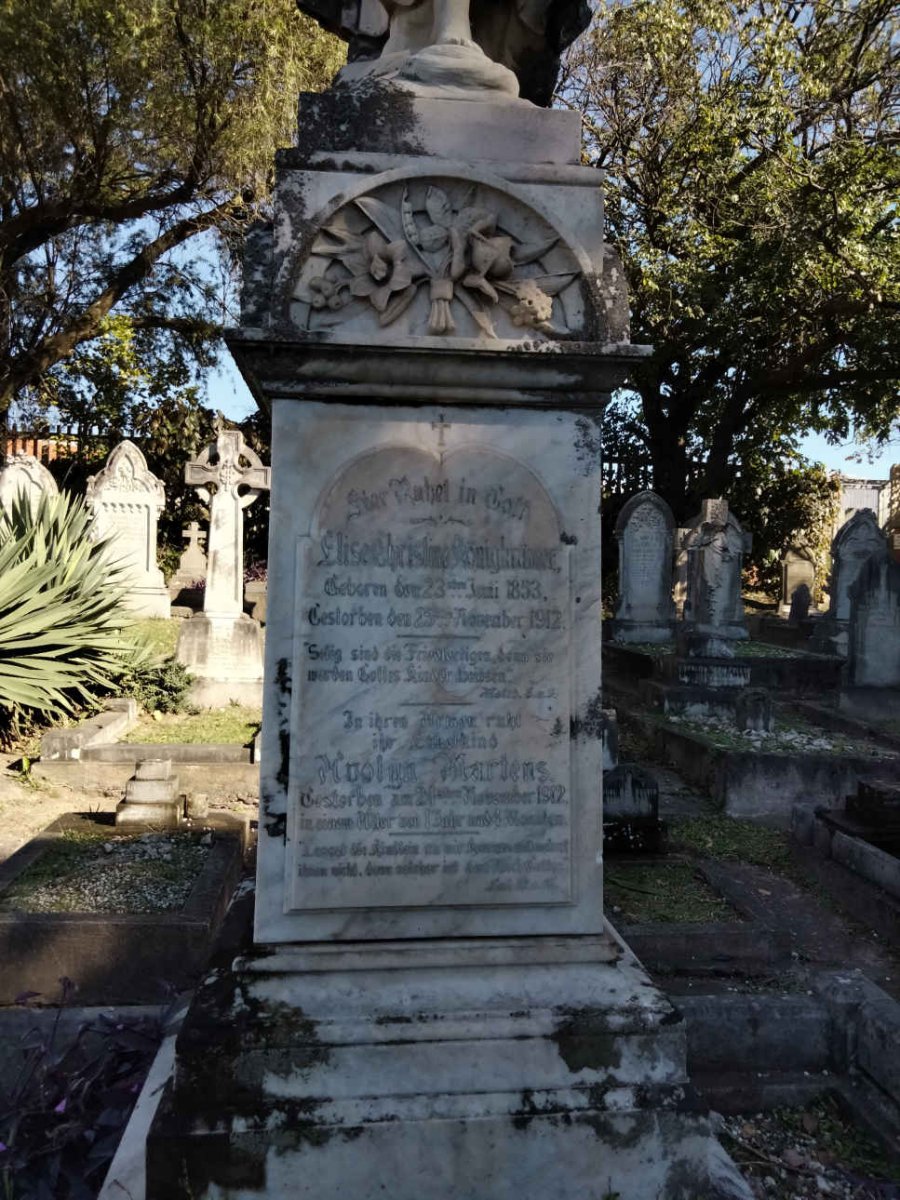 KONIGKRAMER Elise Christine 1853-1912 :: MARTENS Avolyn -1912