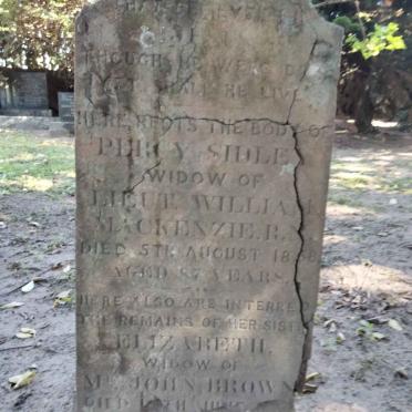 MACKENZIE Percy Sidley -1858 :: BROWN Elizabeth