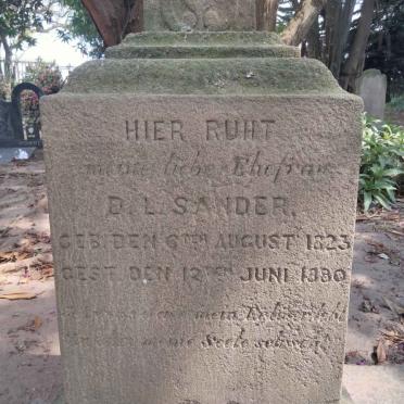 SANDER D.L. 1823-1880