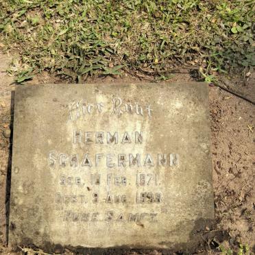 SCHAFERMANN Herman 1871-1938