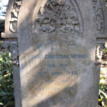 WERNER Sophie Christene 1853-1874