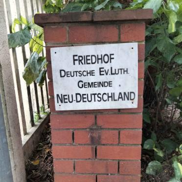 Kwazulu-Natal, PINETOWN, New Germany,  Lutheran cemetery