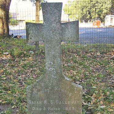 GALLOWAY Sarah A.C. -1883