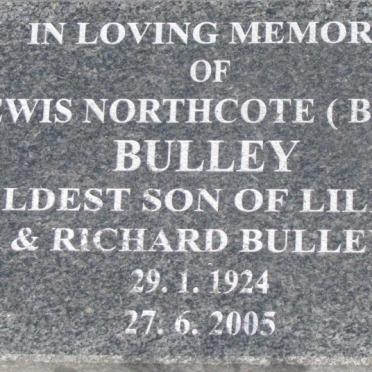 BULLEY Lewis Northcote 1924-2005