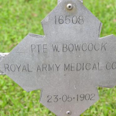 BOWCOCK W. -1902