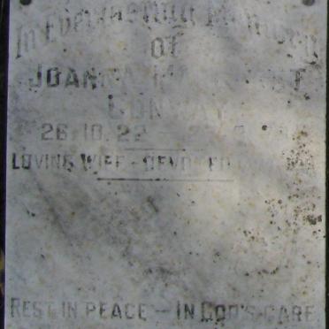 CONWAY Joanna Margaret 1922-