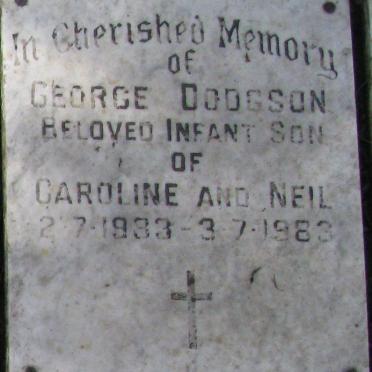 DODGSON George 1983-1983