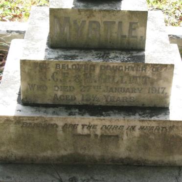 GILLITT Myrtle 1903-1917