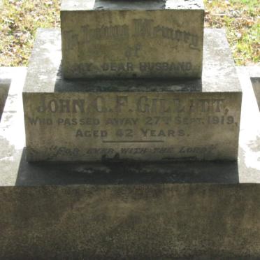 GILLITT John C.F. 1877-1919