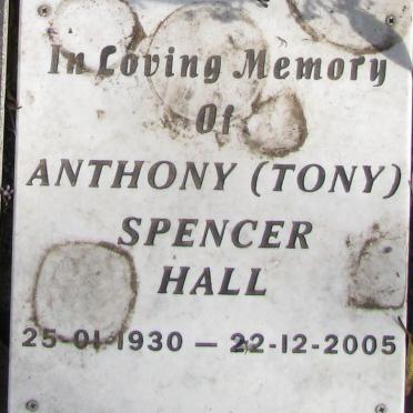 HALL Anthony Spencer 1930-2005