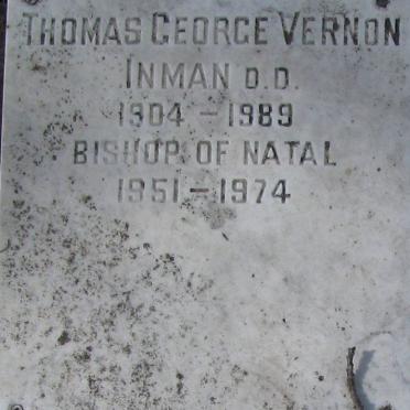 INMAN Thomas George Vernon 1904-1989