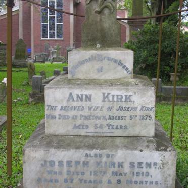 KIRK Joseph -1913 &amp; Ann -1879