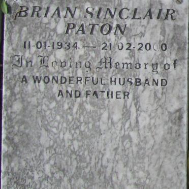 PATON Brian Sinclair 1934-2000