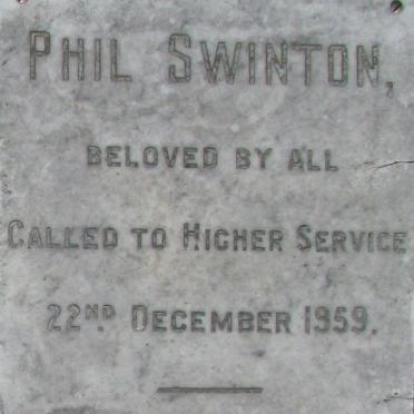 SWINTON Phil -1959