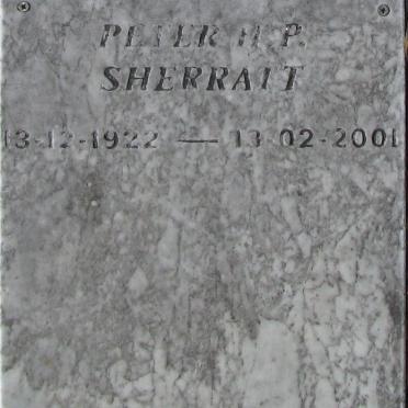 SHERRATT Peter H.P. 1922-2001