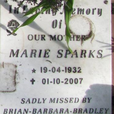 SPARKS Marie 1932-2007
