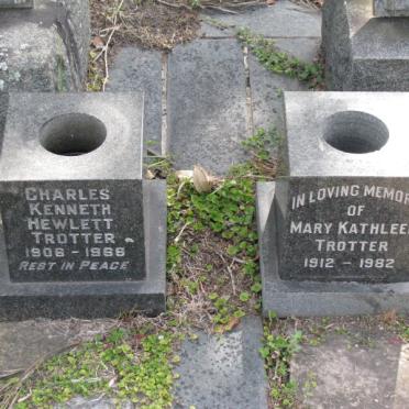 TROTTER Charles Kenneth Hewlett 1906-1966  :: TROTTER Mary Katheleen 1912-1982