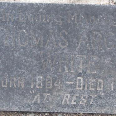 WHITE Thomas Archie 1884-1972