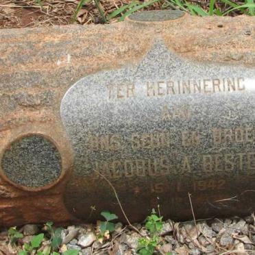 BESTER Jacobus A. 1942-