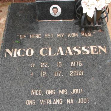 CLAASSEN Nico 1975-2003
