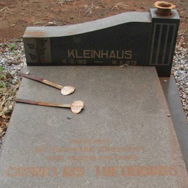 KLEINHAUS Cornelius Theodorus 1912-1973