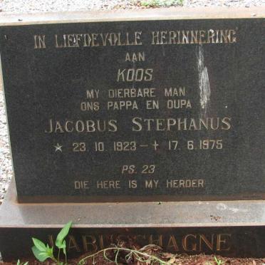 LABUSCHAGNE Jacobus Stephanus 1923-1975