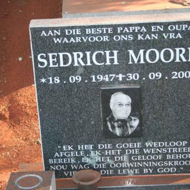 MOORE Sedrich 1947-2009