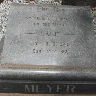 MEYER Lalie 1920-1966