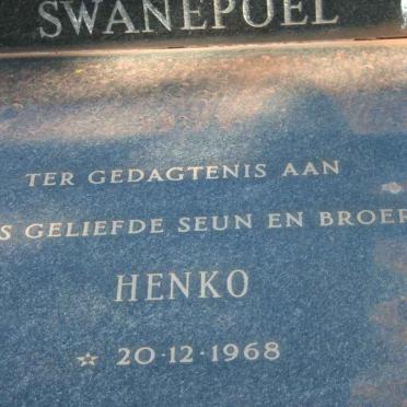SWANEPOEL Henco 1968-1981