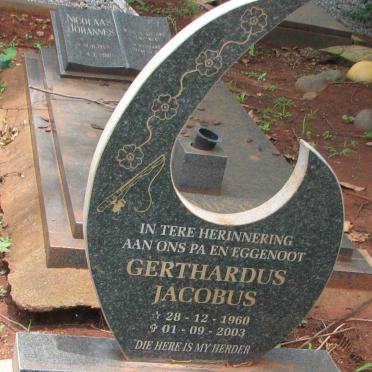 STADEN Gerthardus Jacobus, van 1960-2003