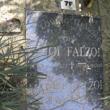FALZOI Luigi 1923-2008 &amp; Marisa 1935-2012