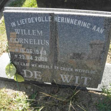 WITT Willem Cornelius, de 1949-2006