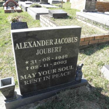 JOUBERT Alexander Jacobus 1949-2003