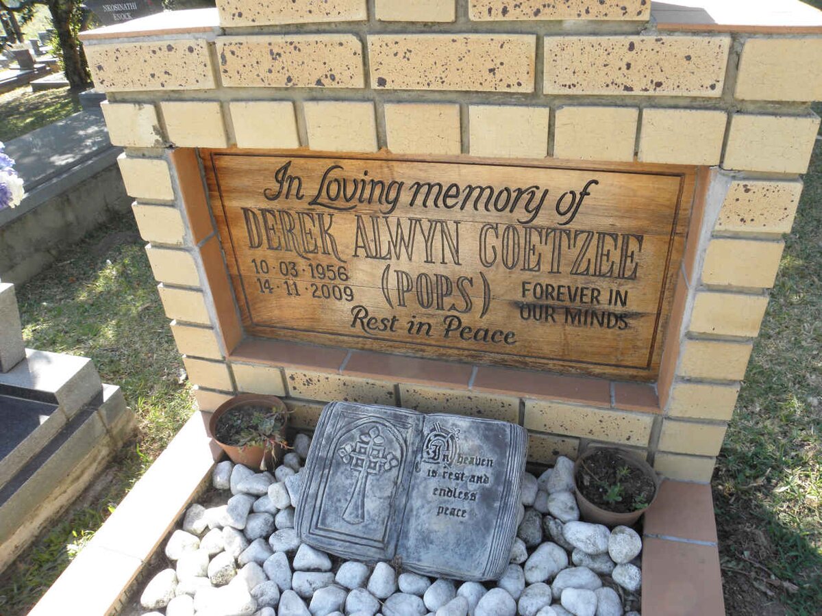 COETZEE Derek Alwyn 1956-2009