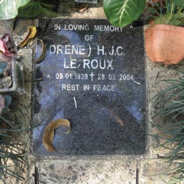 ROUX H.J.C., le 1939-2004