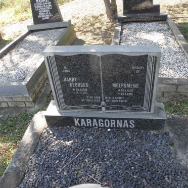 KARAGORNAS Harry Georges 1919-200? &amp; Melpomene 1929-2001