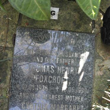 FOXCROFT Thomas Henry 1936-1999