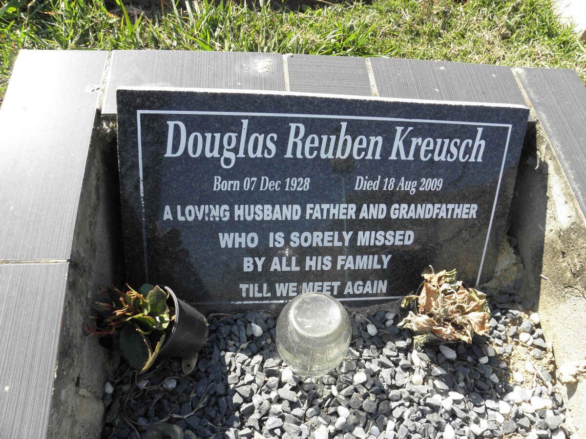 KREUSCH Douglas Reuben 1928-2009