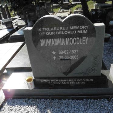 MOODLEY Muniamma 1927-2005