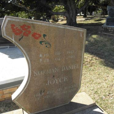 JOYCE Norman Daniel 1941-2010