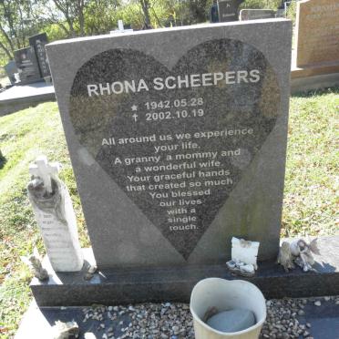 SCHEEPERS Rhona 1942-2002