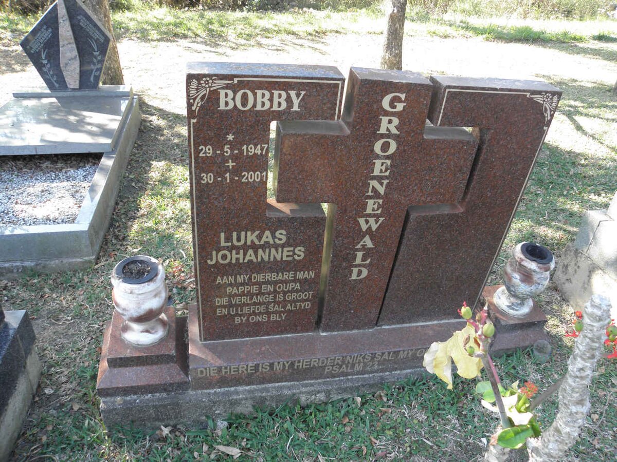 GROENEWALD Lukas Johannes 1947-2001