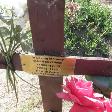 GOVENDER Elijah 1964-2013