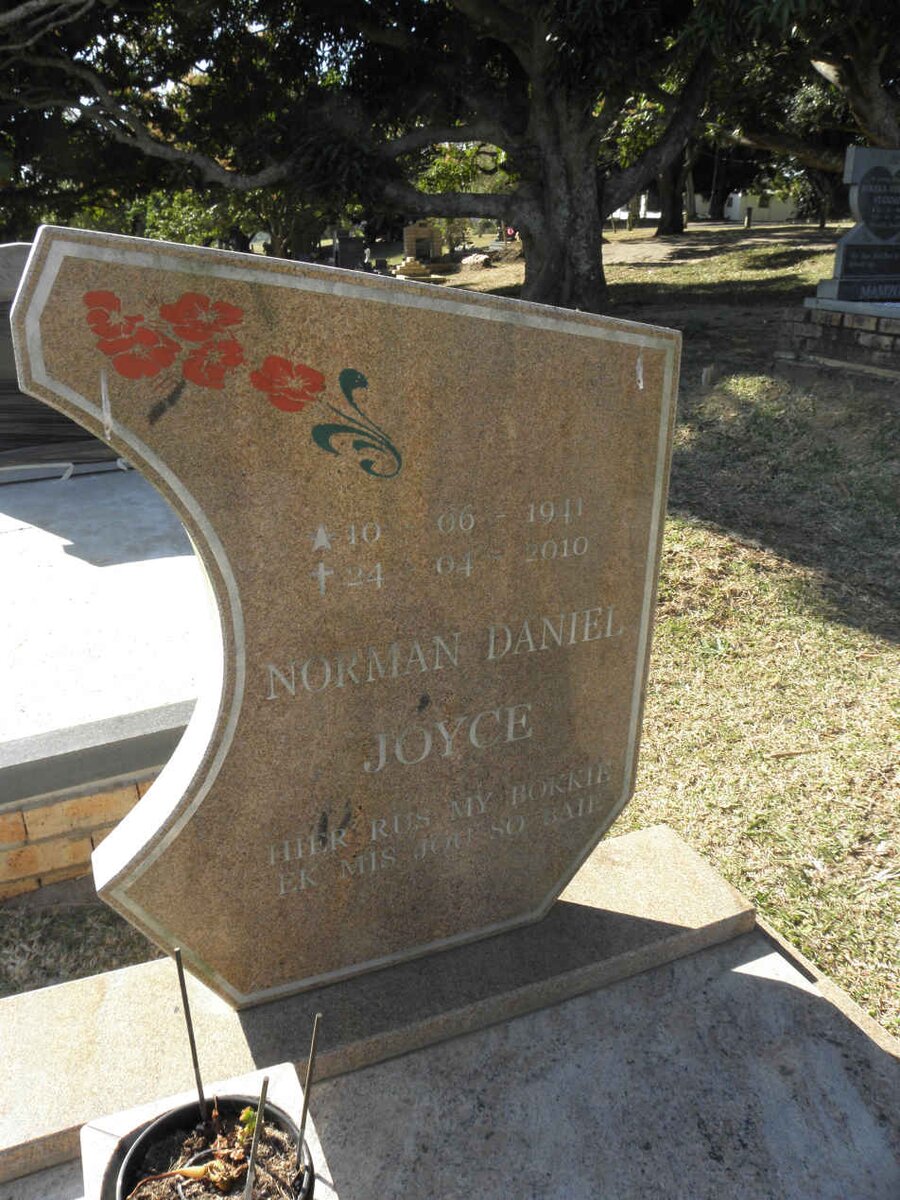 JOYCE Norman Daniel 1941-2010